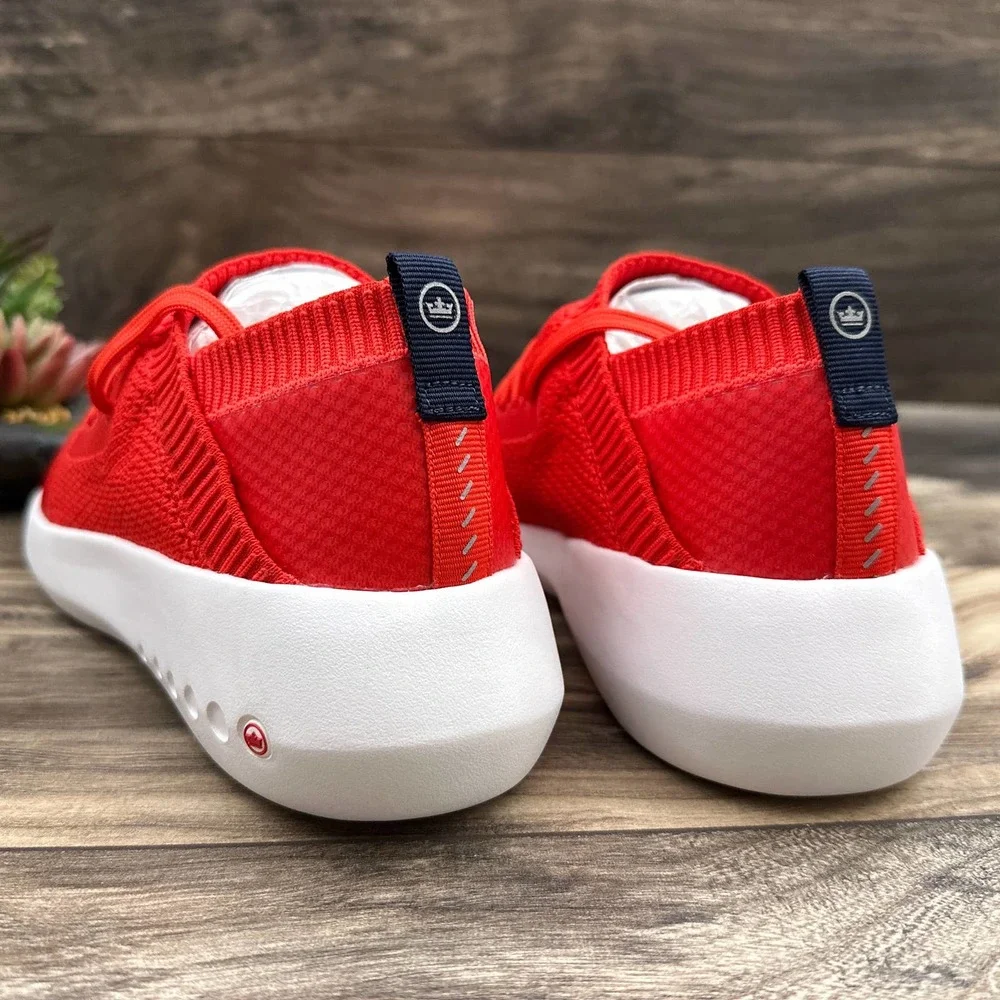 NIB Peter Millar Hyperlight Glide Sneaker US 8 EU 39 Red Womens - Picture 4 of 12